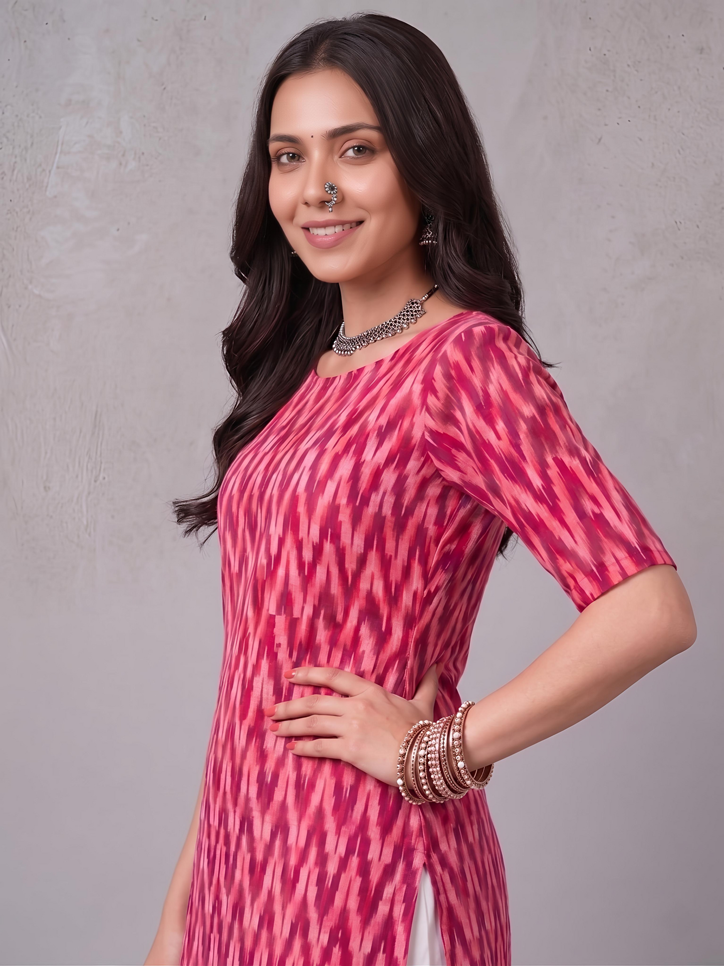 Elegance Printed Premium Kurti For Woman