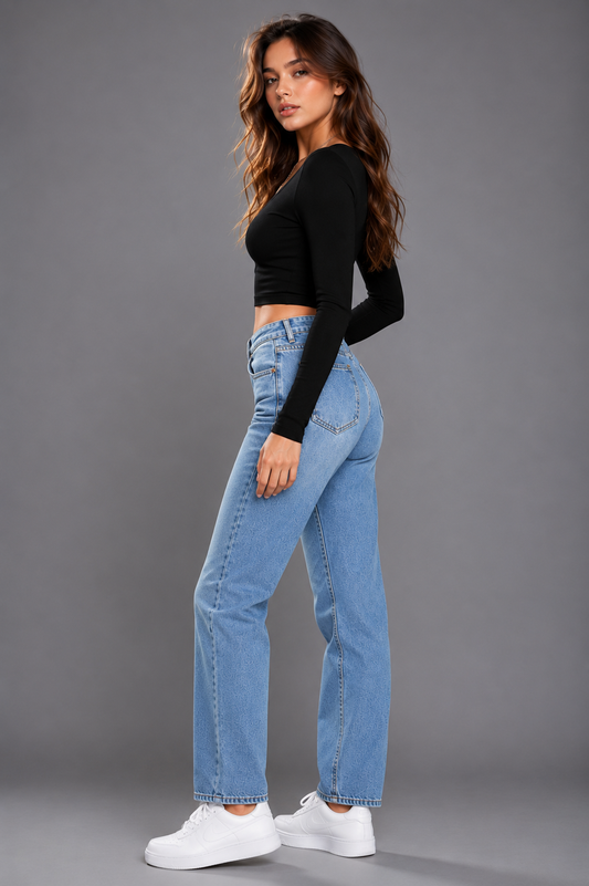 The Everyday Essential V-Neck Crop Top - 11 Colors