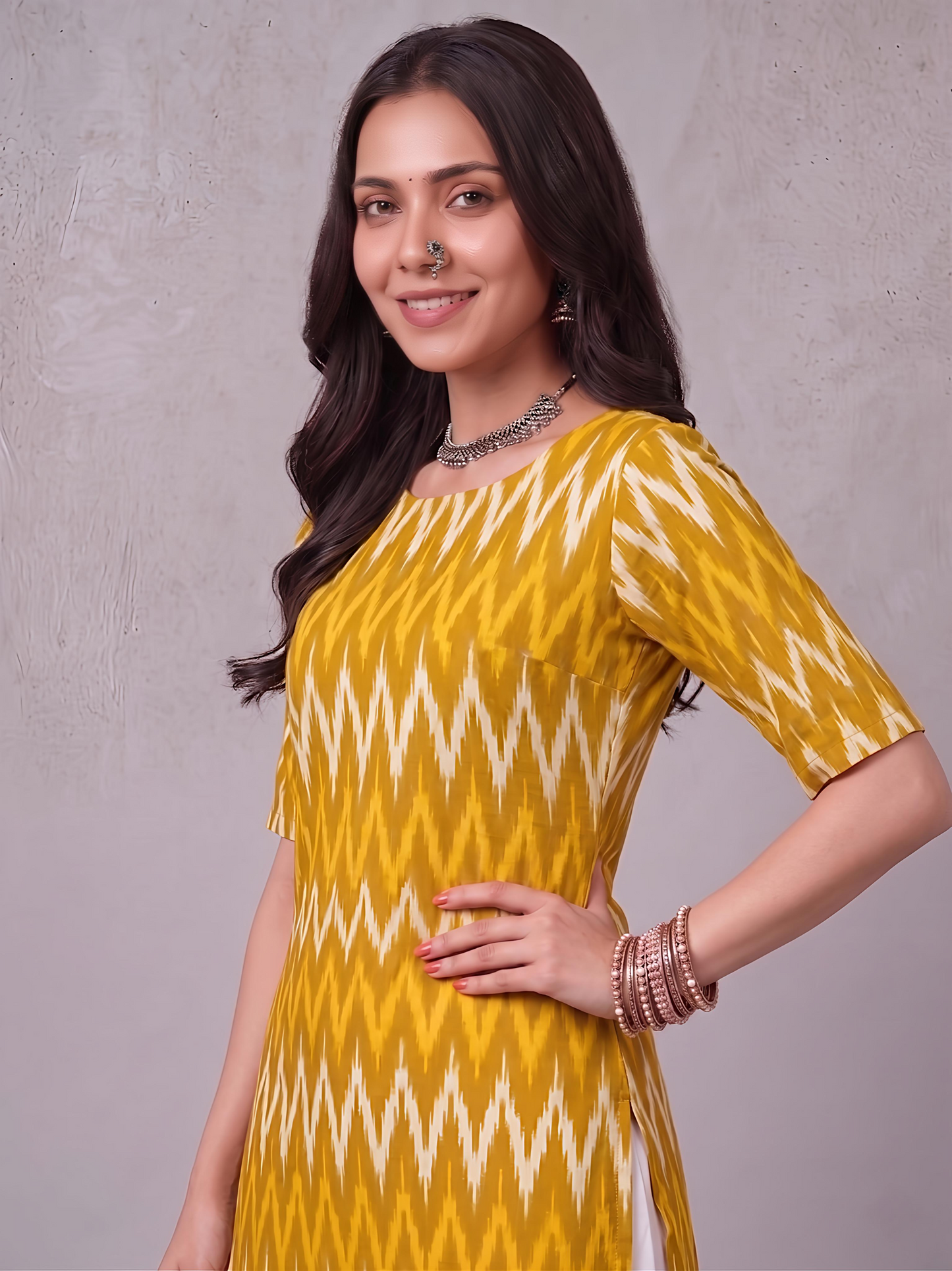 Elegance Printed Premium Kurti For Woman